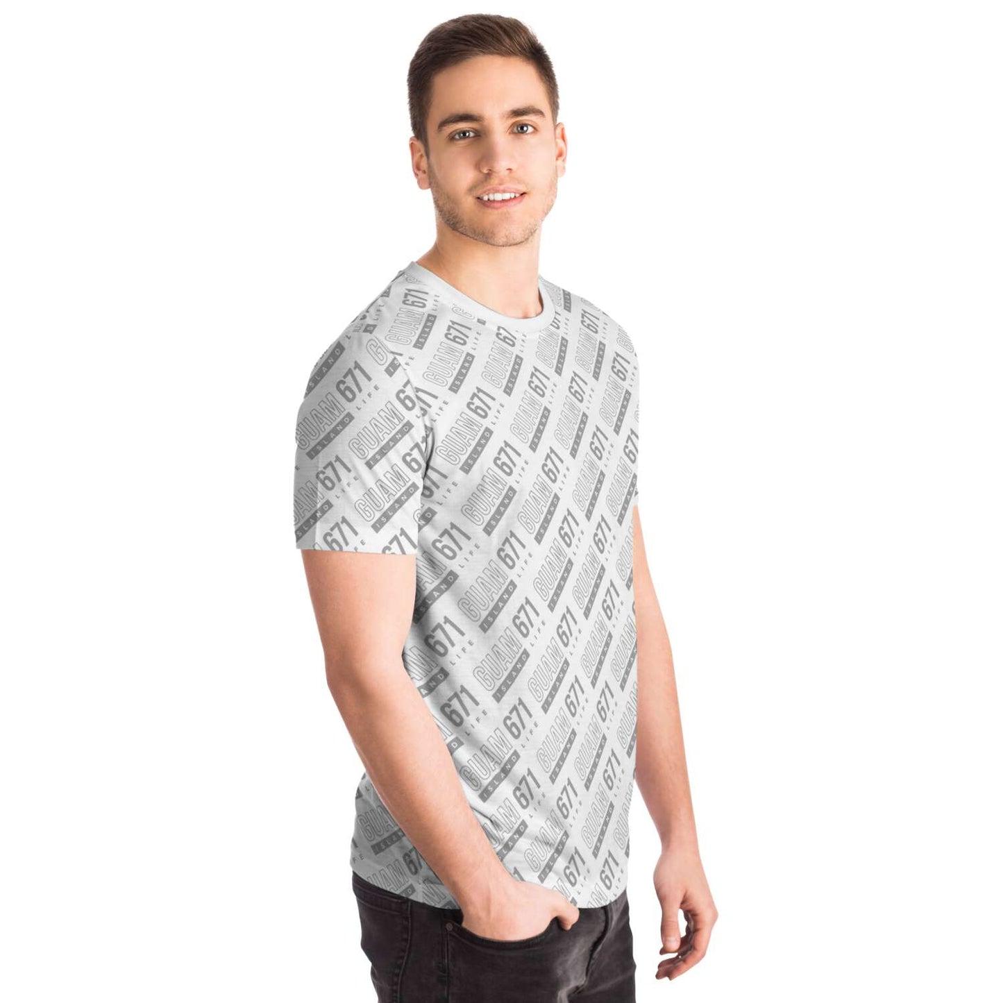 Guam 671 All Over Print Unisex T-Shirt