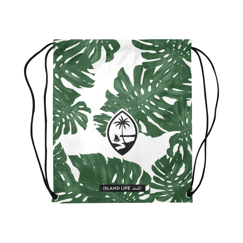 Guam Lemai Leaves Large Drawstring Bag