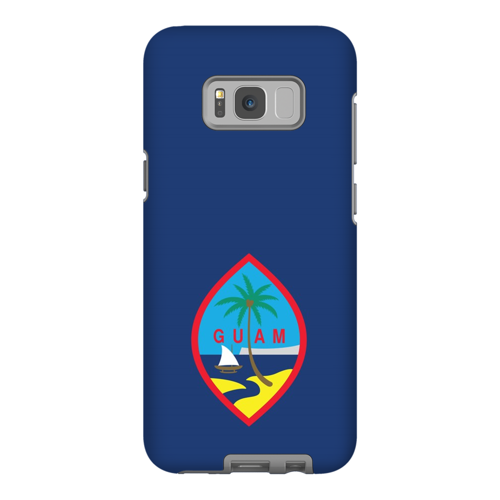 Guam Flag Premium Glossy Tough Phone Case