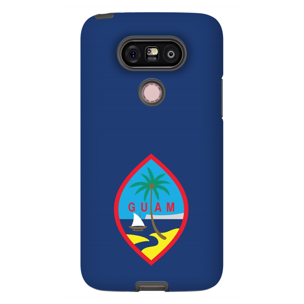 Guam Flag Premium Glossy Tough Phone Case