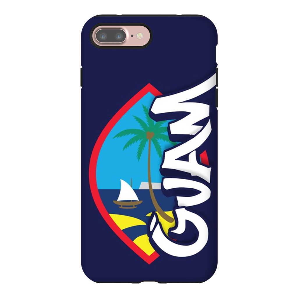 Guam Seal Tagged Premium Glossy Tough Phone Case