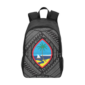 Guahan Tribal Laptop Side Pockets Backpack