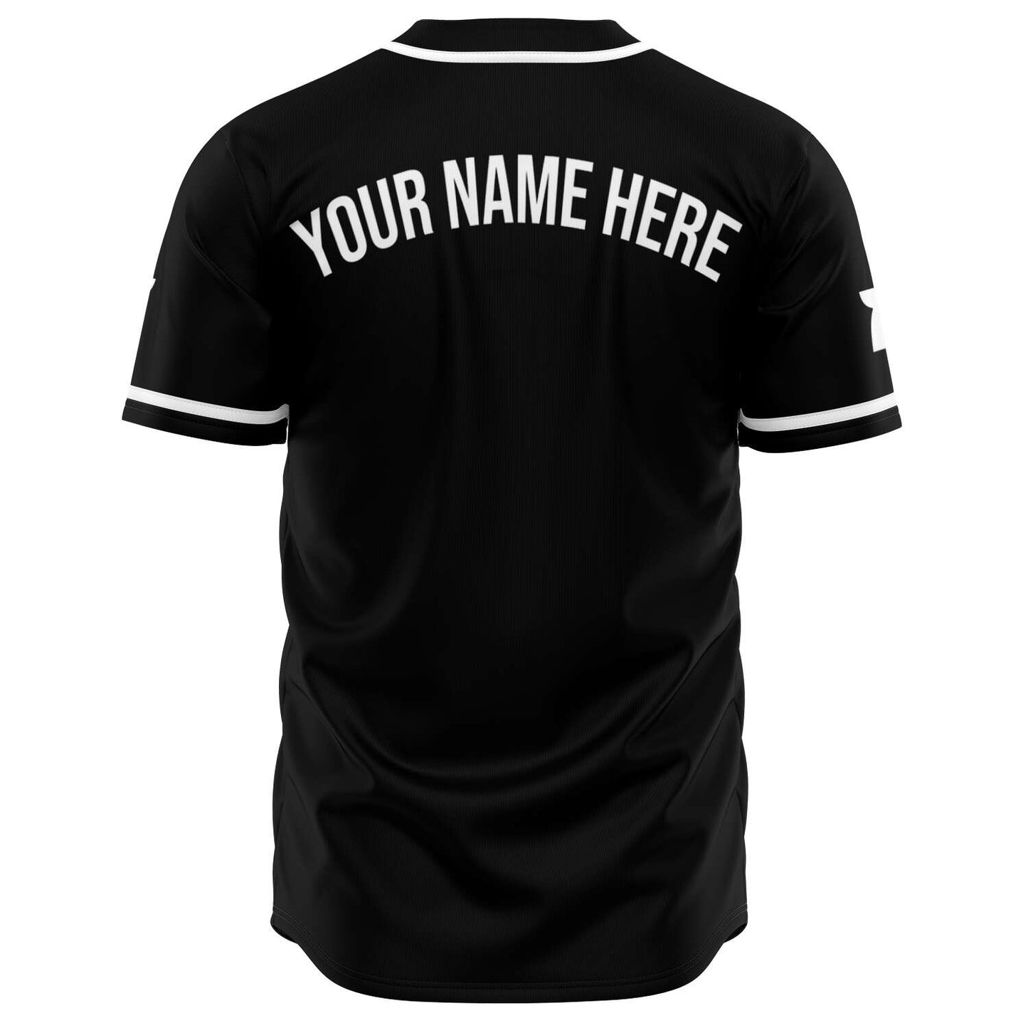 Guam Black Baseball Jersey with Personalization