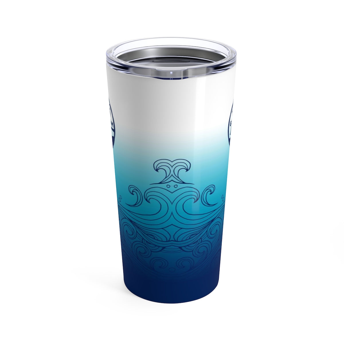 Guam Seal Ombre Waves 20oz Tumbler