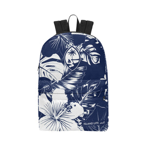 Guam Blue Floral Unisex Classic Backpack