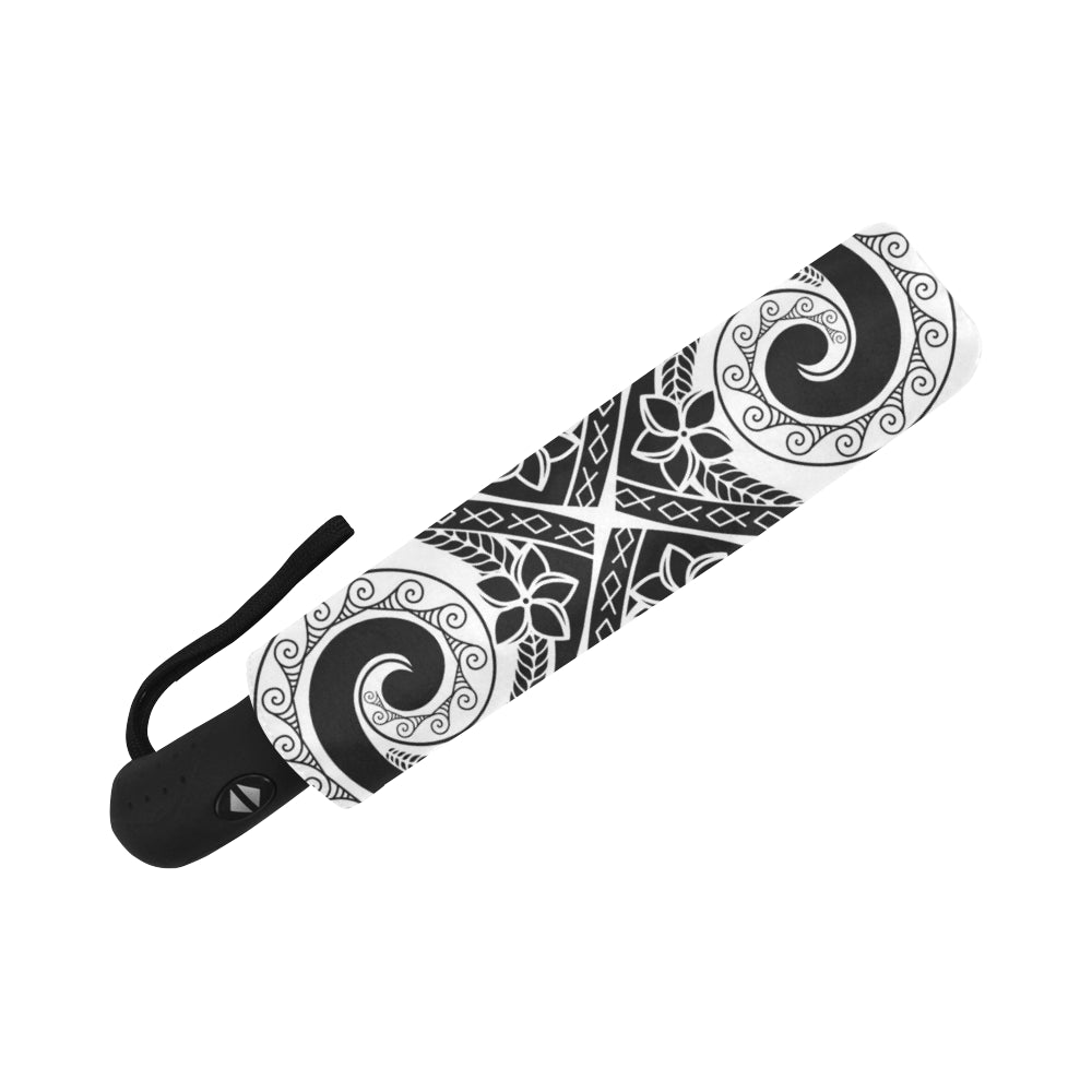 Tribal Guam Seal Automatic Folding Umbrella