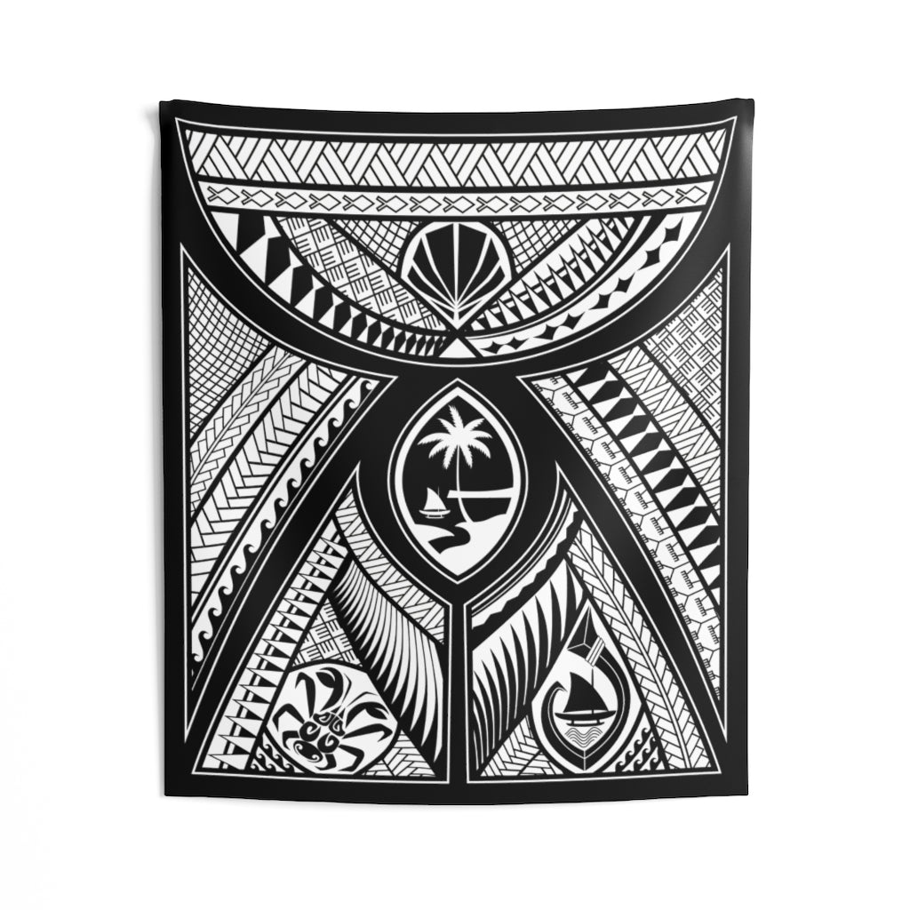 Guahan Modern Tribal Indoor Wall Tapestry