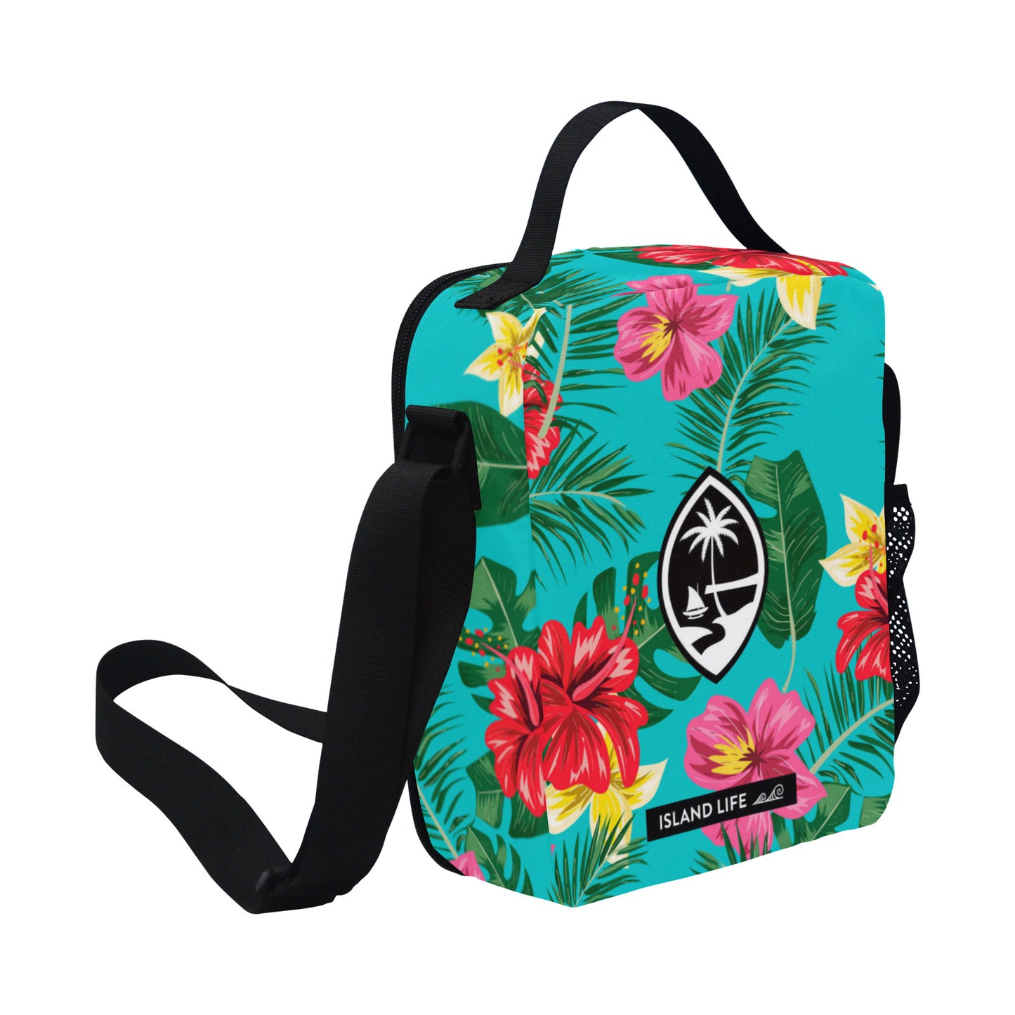 Floral Guam Crossbody Kids Lunch Bag