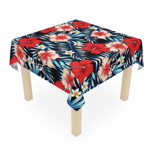 Guam Tropical Floral Table Cloth