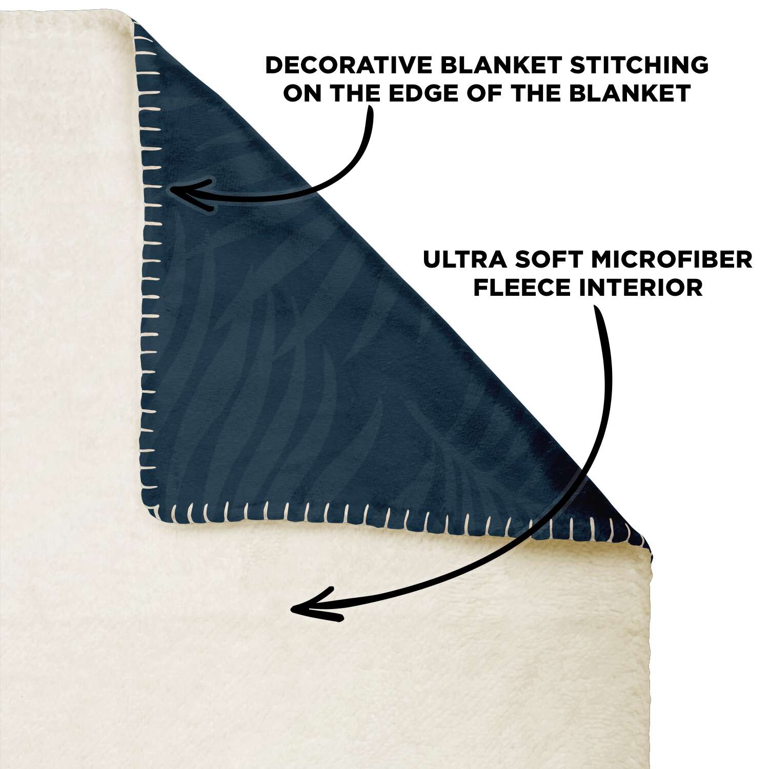 CNMI Seal Vintage Hibiscus Microfleece Blanket