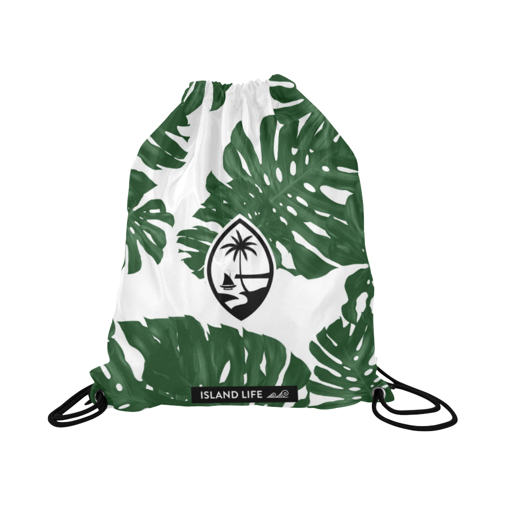 Guam Lemai Leaves Large Drawstring Bag