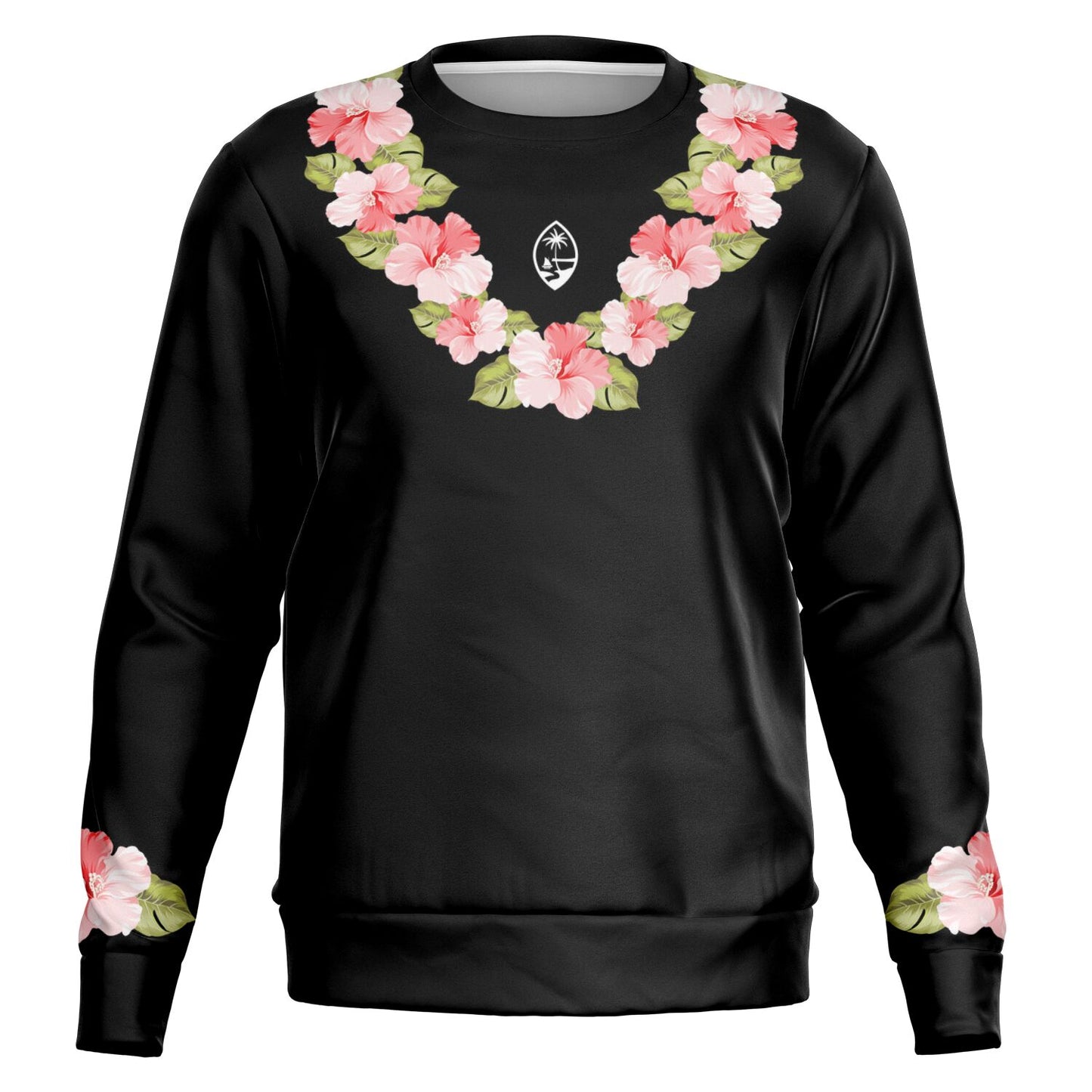 Hibiscus Lei Guam Sweatshirt