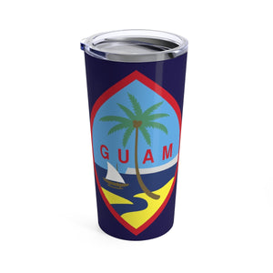 Guam Flag Allover Print 20oz Tumbler