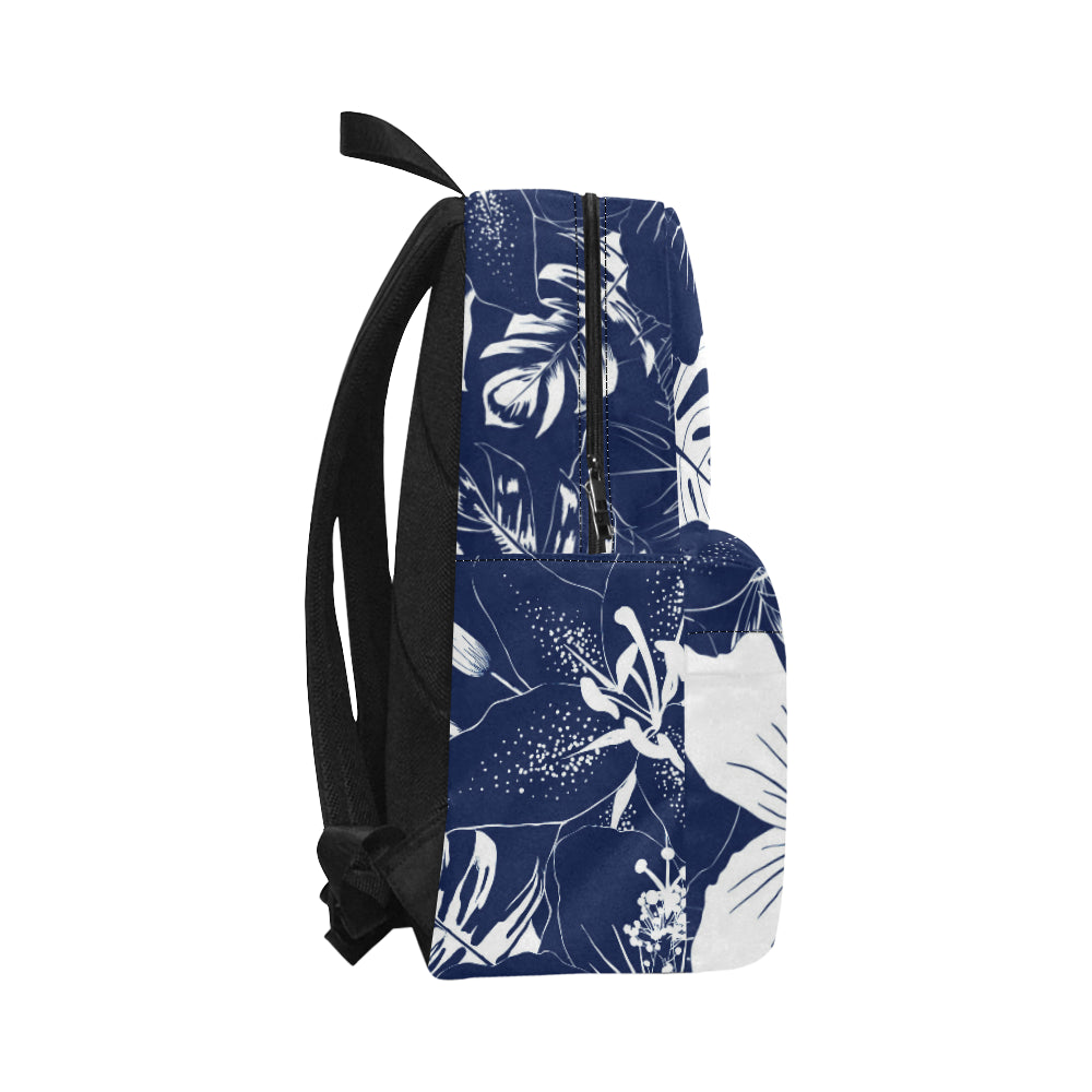 Guam Blue Floral Unisex Classic Backpack