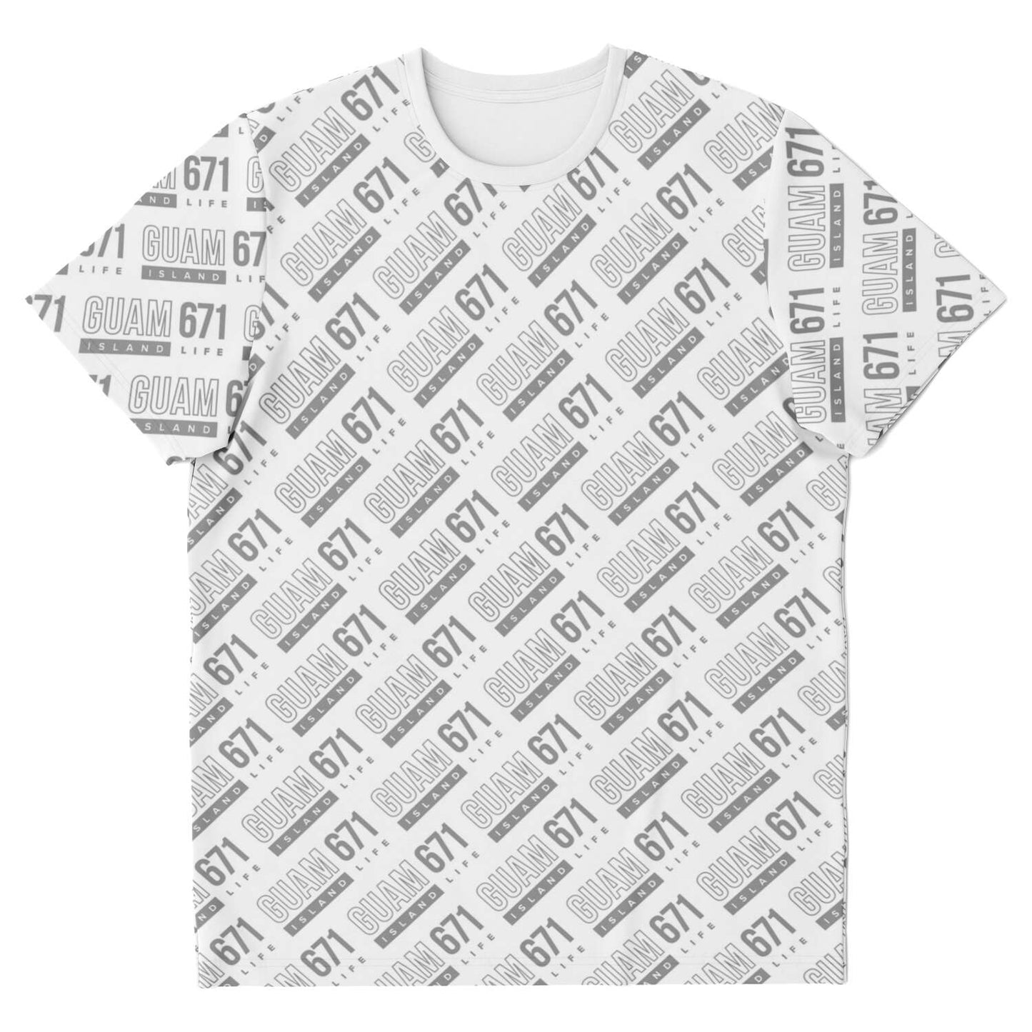 Guam 671 All Over Print Unisex T-Shirt