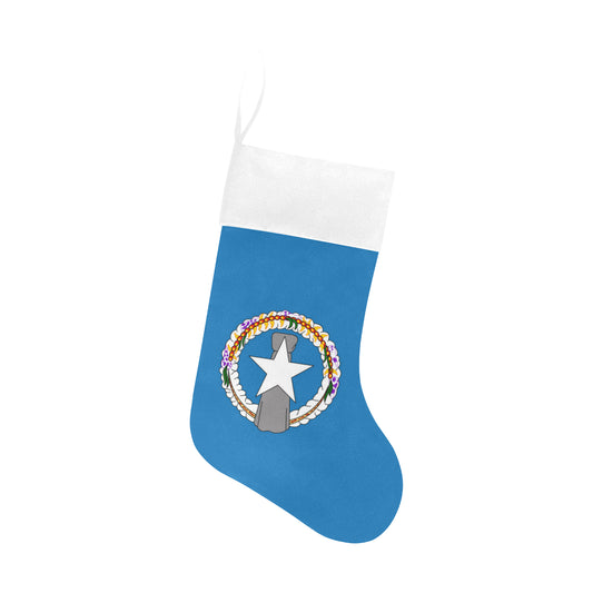 CNMI Flag Christmas Stocking