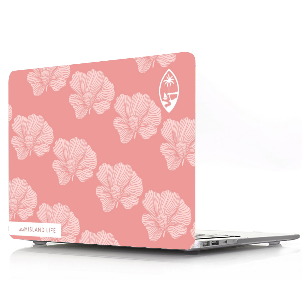 Guam Hibiscus Flora MacBook Protective Case Laptop Cover