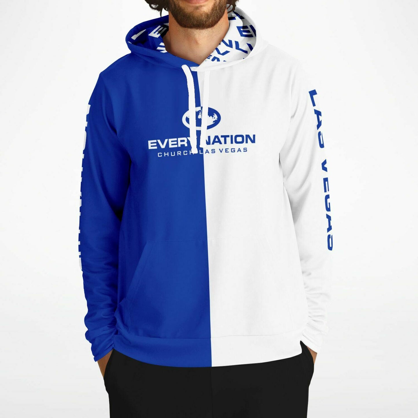 Every Nation Las Vegas Blue White Hoodie