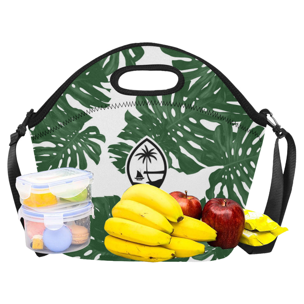 Guam Lemai Leaves Neoprene Lunch Bag Large