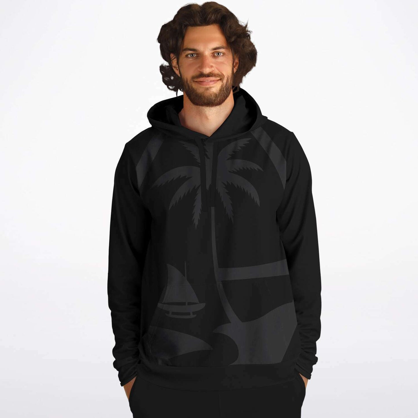 Guam Seal Minimal Pullover Hoodie