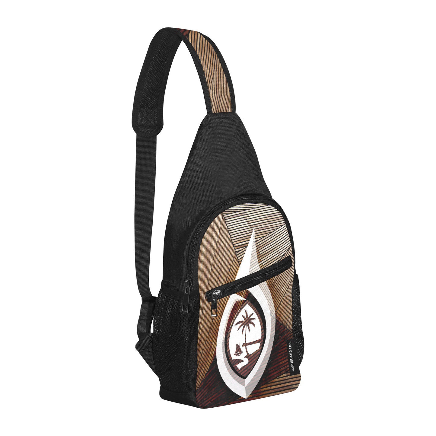 Guam Tribal Hook All Over Print Chest Bag