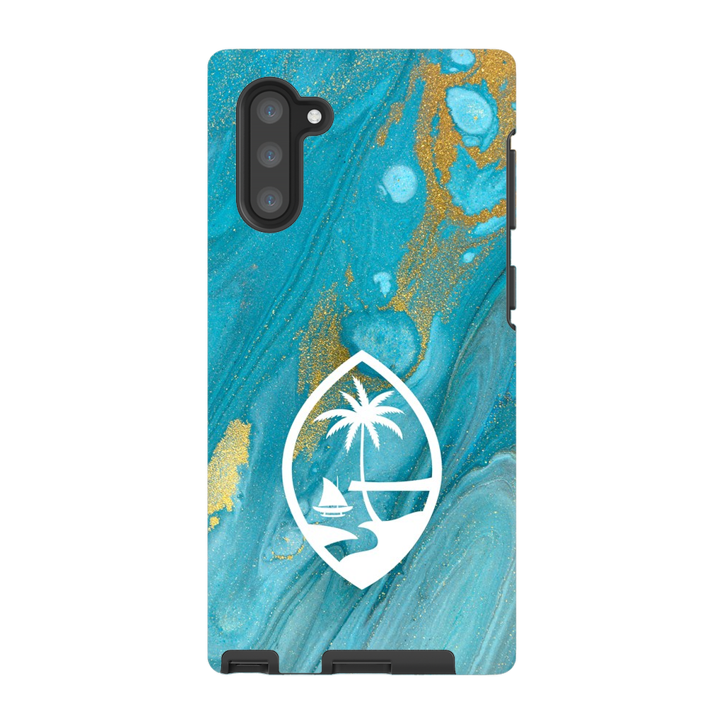 Guam Blue Marble Premium Glossy Tough Phone Case