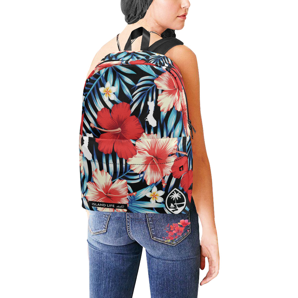 Guam Tropical Floral Unisex Classic Backpack