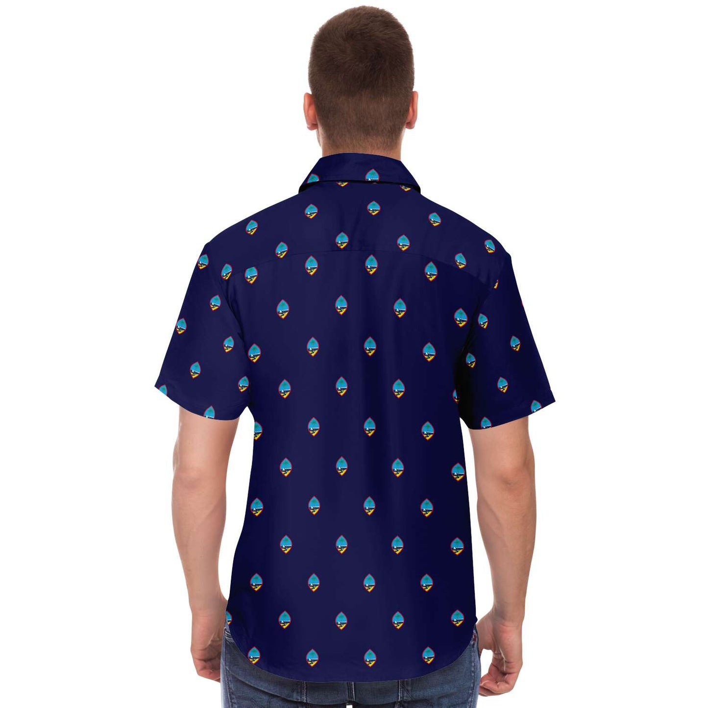 Guam Seals Button Down Shirt