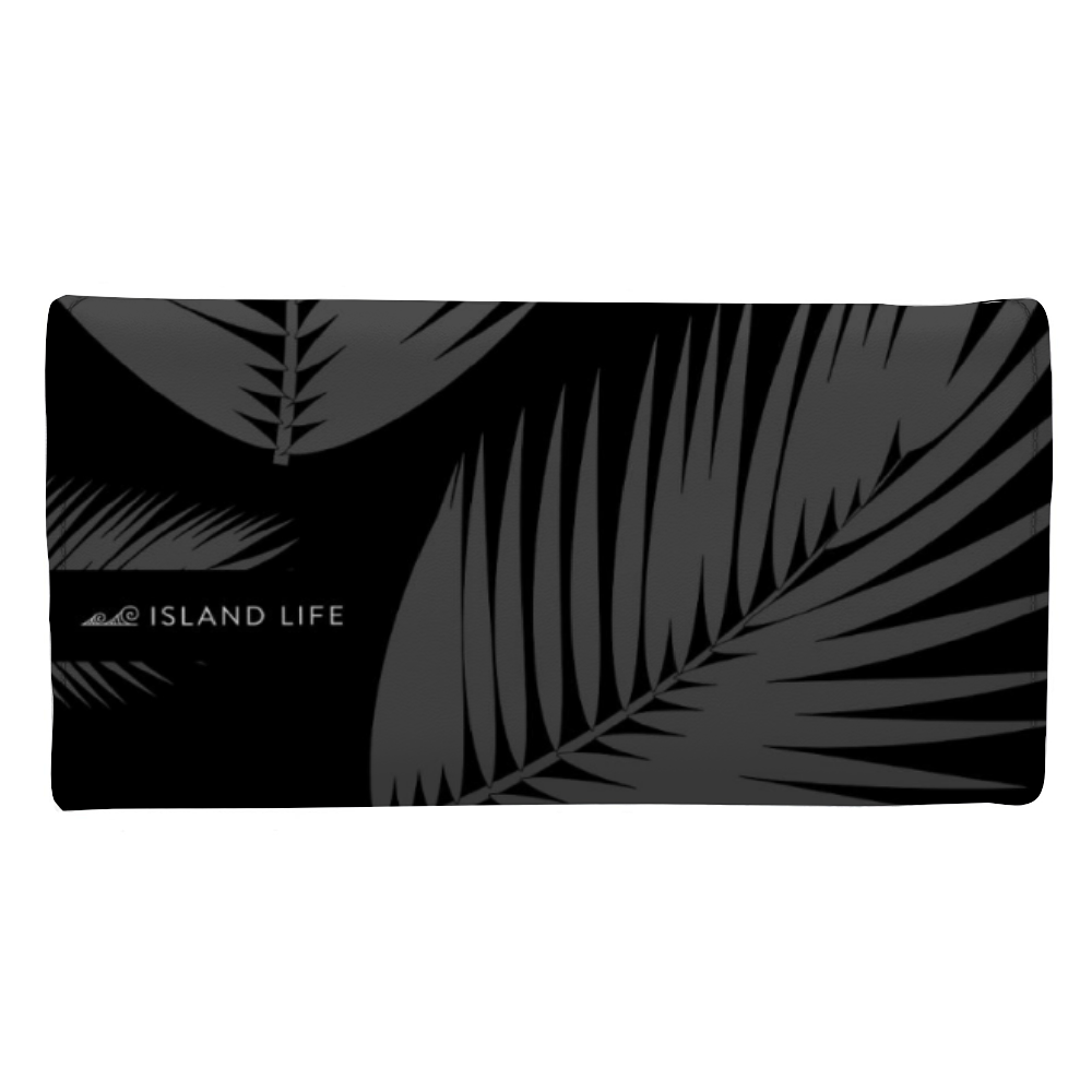 Guam Seal Hibiscus Leaves Trifold Women's Wallet