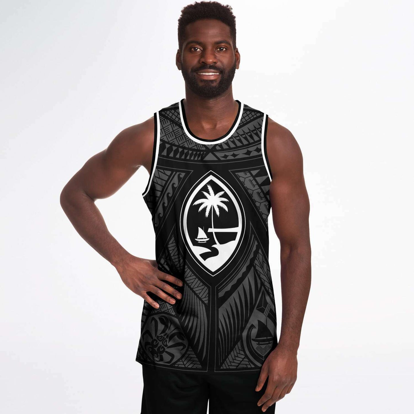 Guahan Tribal Basketball Jersey