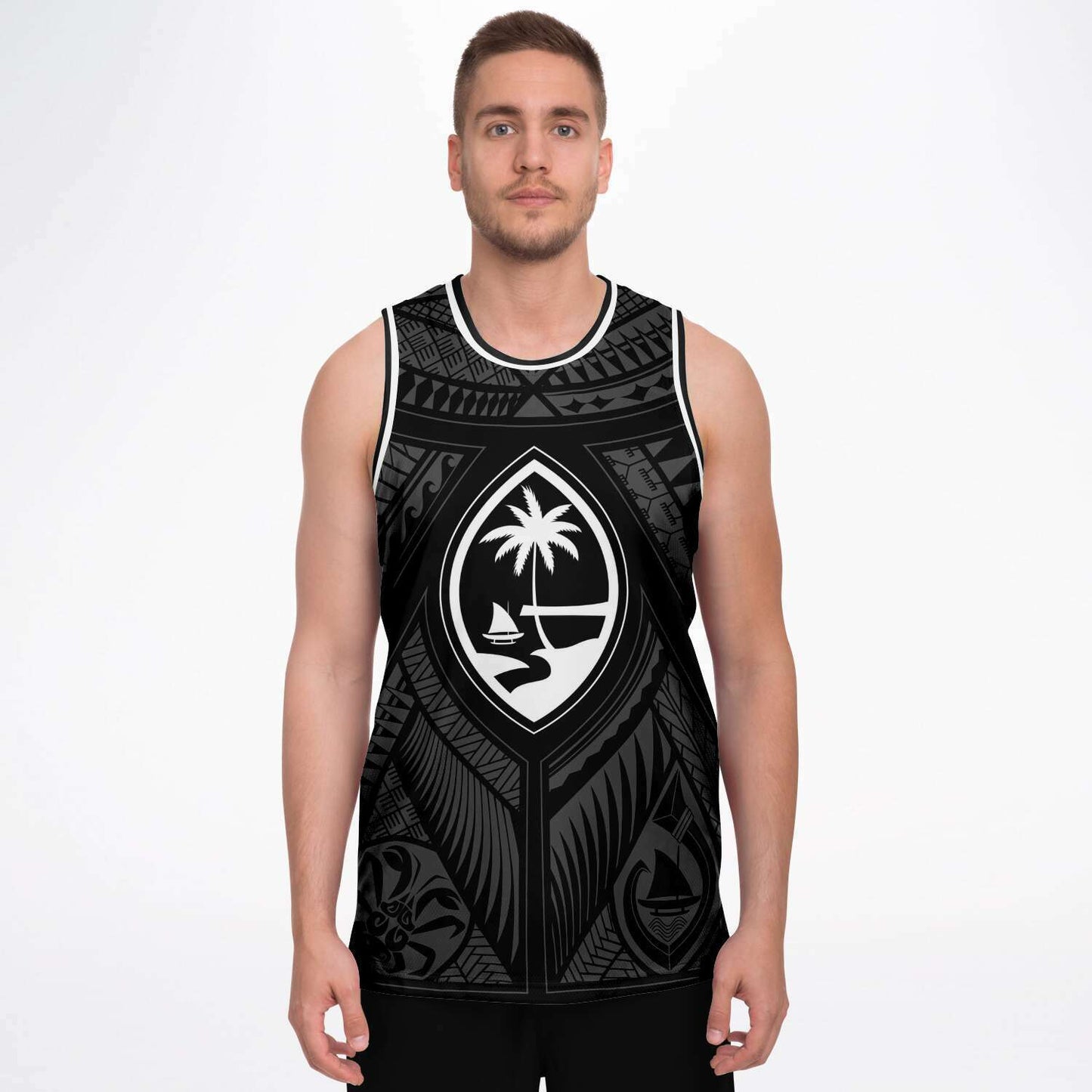 Guahan Tribal Basketball Jersey