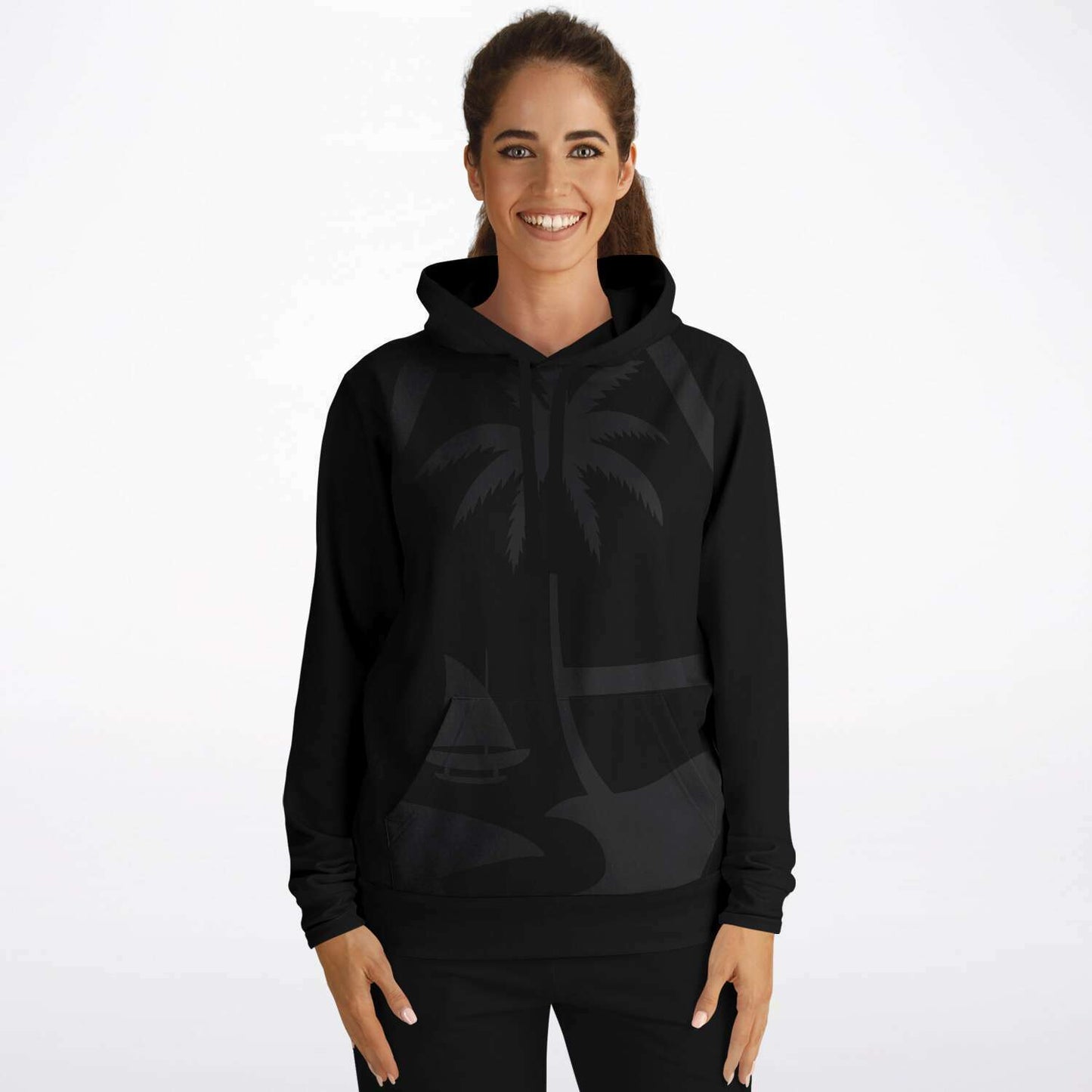 Guam Seal Minimal Pullover Hoodie