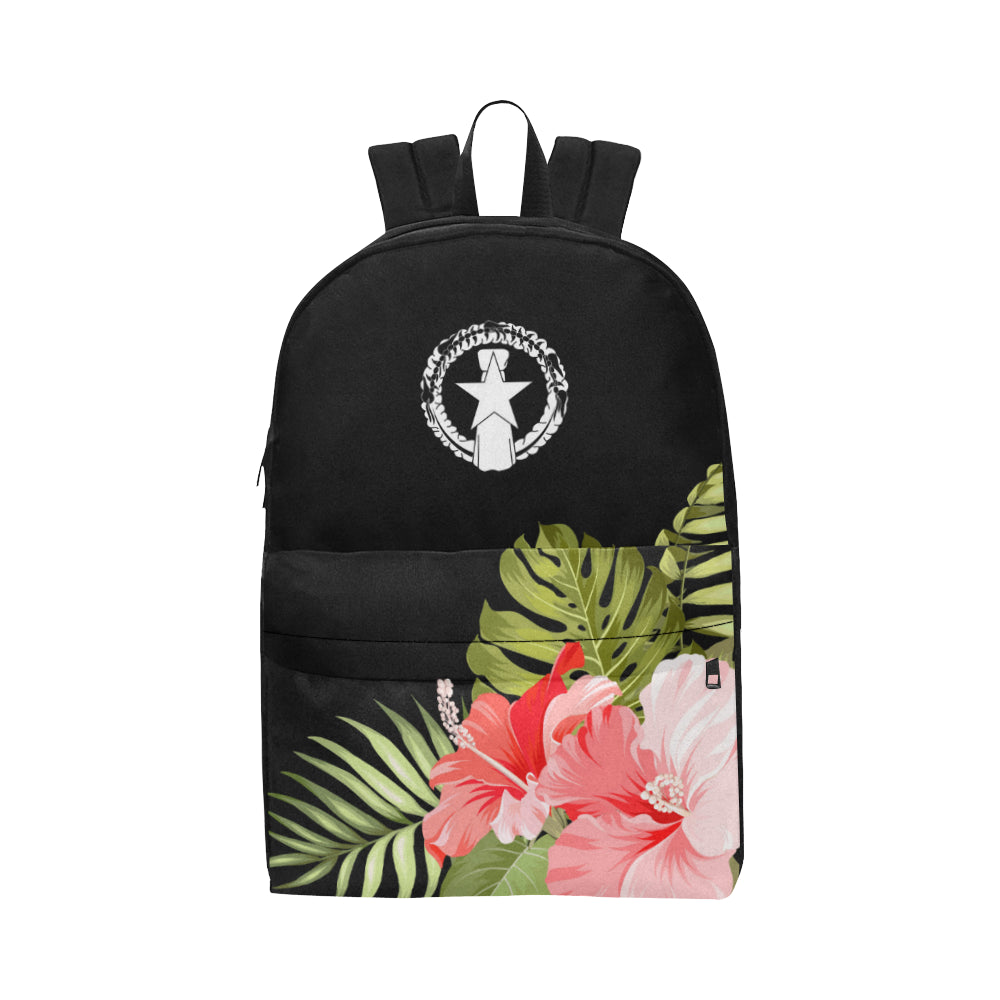 Hafa Adai CNMI Saipan Tinian Rota Pink Hibiscus Classic Backpack