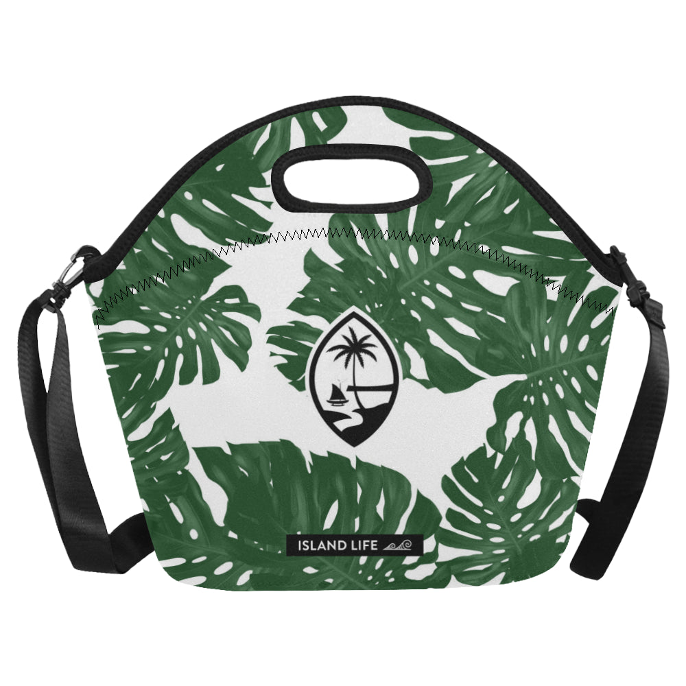 Guam Lemai Leaves Neoprene Lunch Bag Large