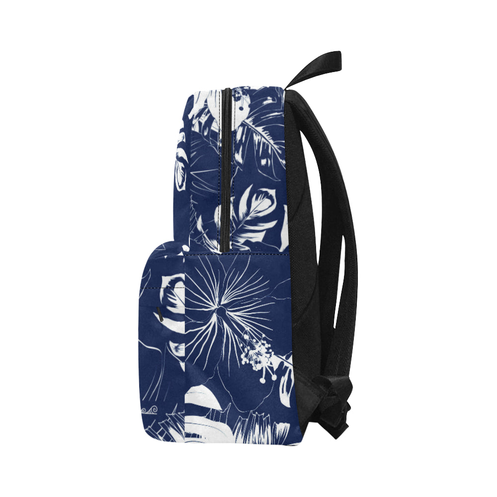 Guam Blue Floral Unisex Classic Backpack