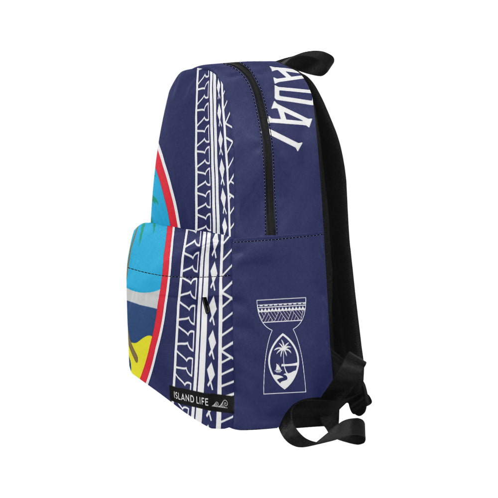 Hafa Adai Guam Tribal Blue Unisex Classic Backpack