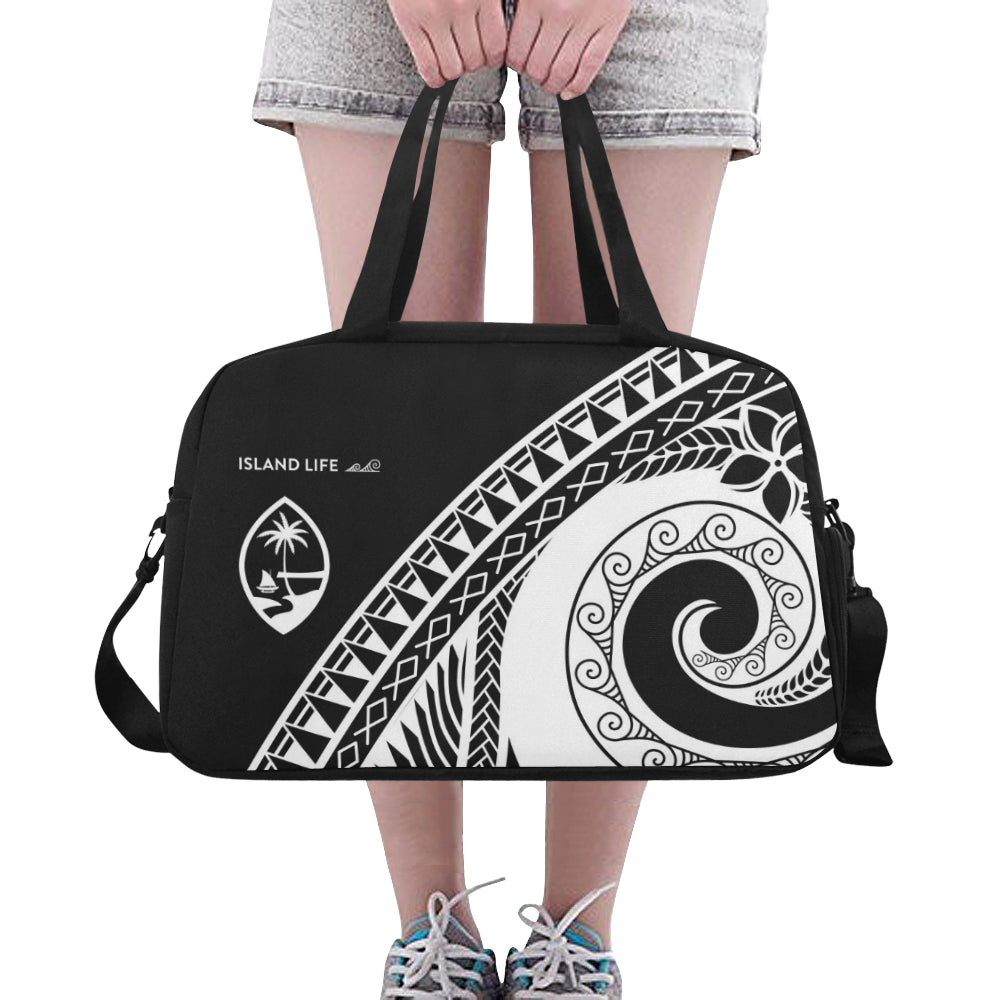 Guam Modern Tribal Fitness Gym Bag