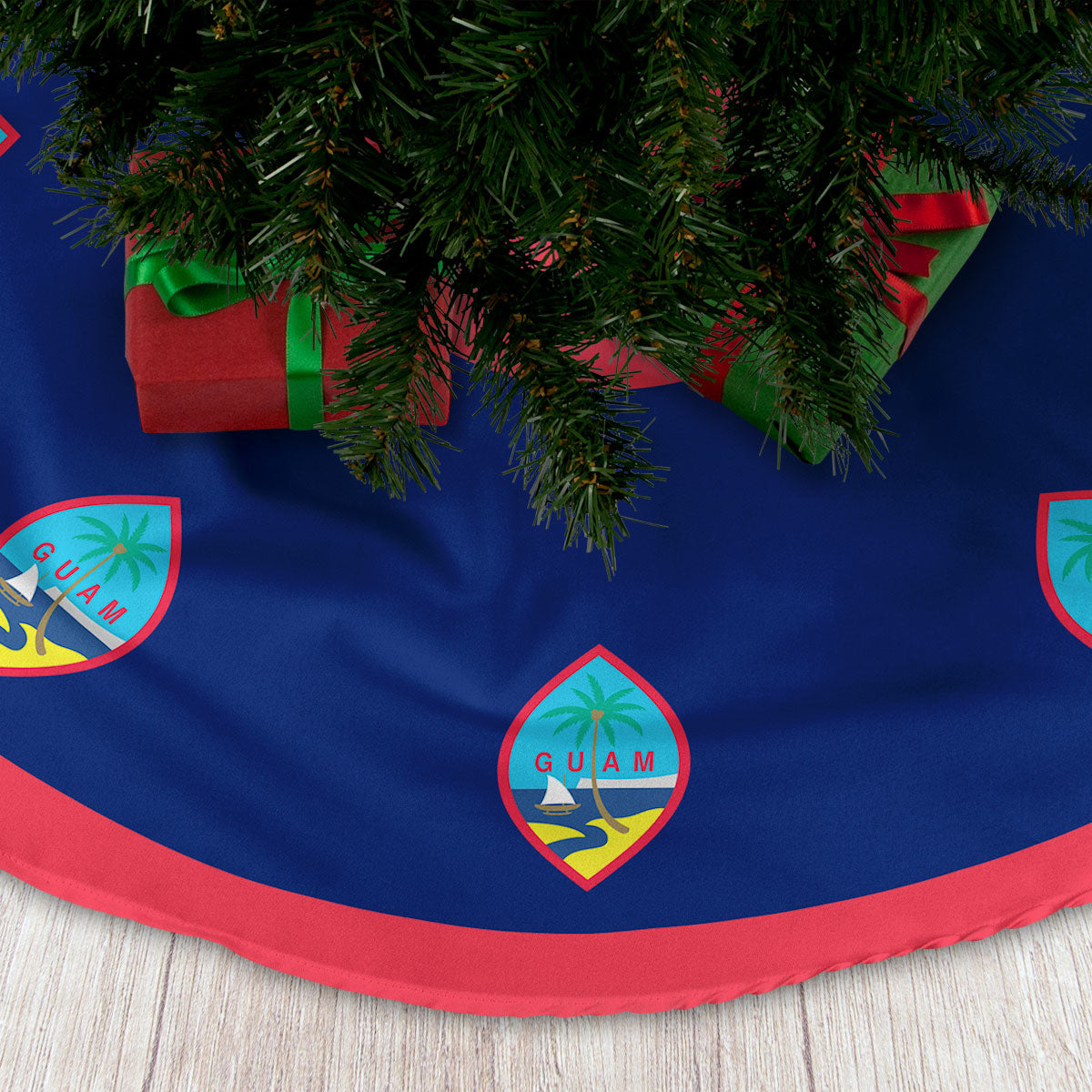 Guam Christmas Tree Skirt