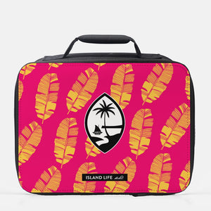 Guam Banana Leaves Insulated Lunch Box