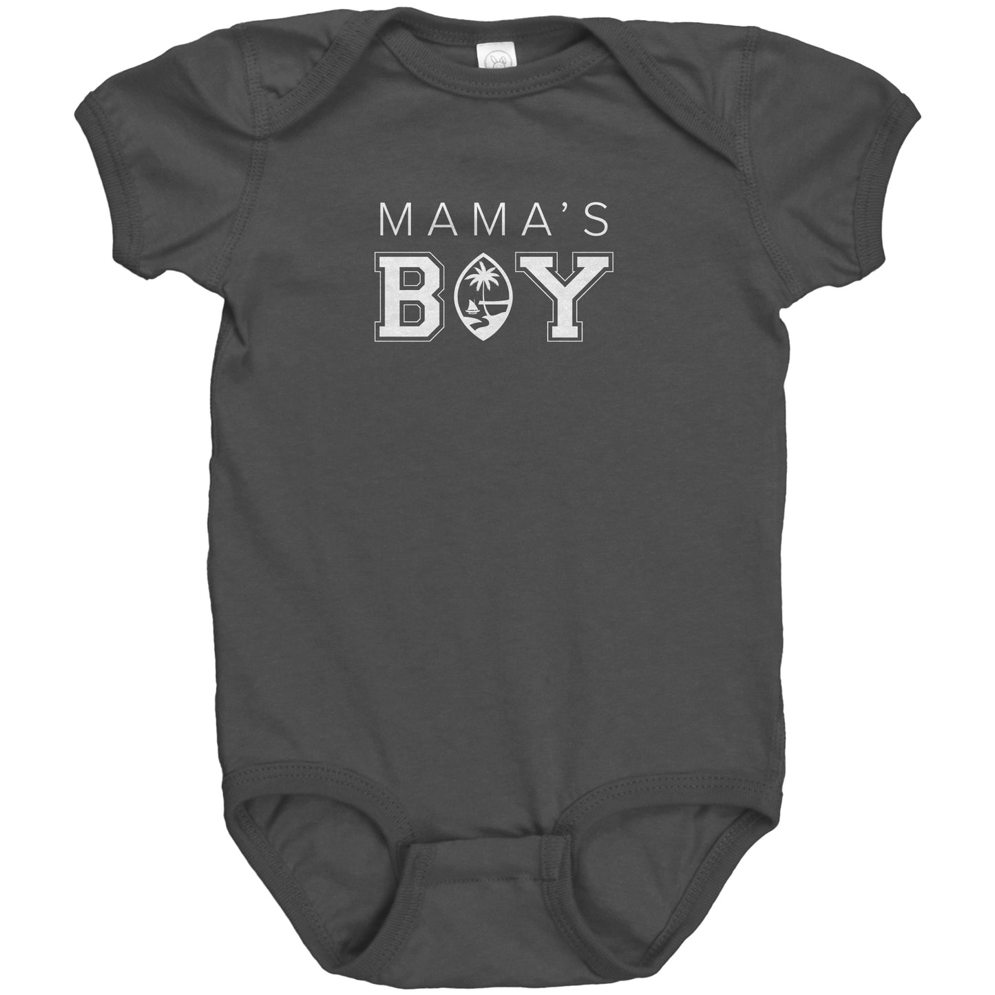 Guam Mama's Boy Baby Bodysuit