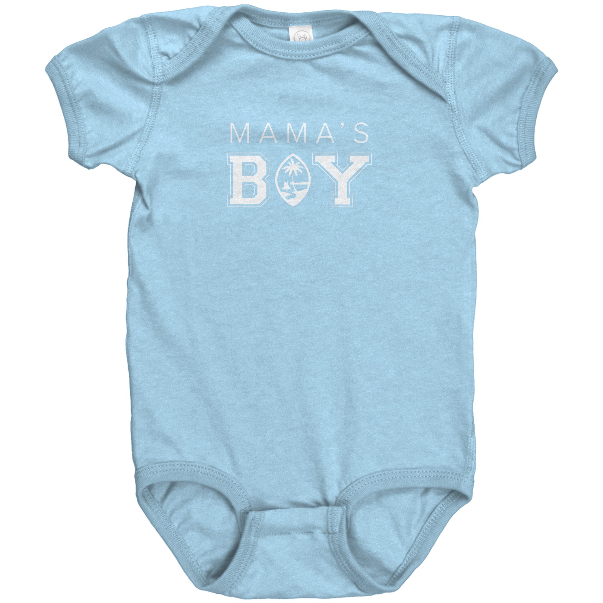 Guam Mama's Boy Baby Bodysuit