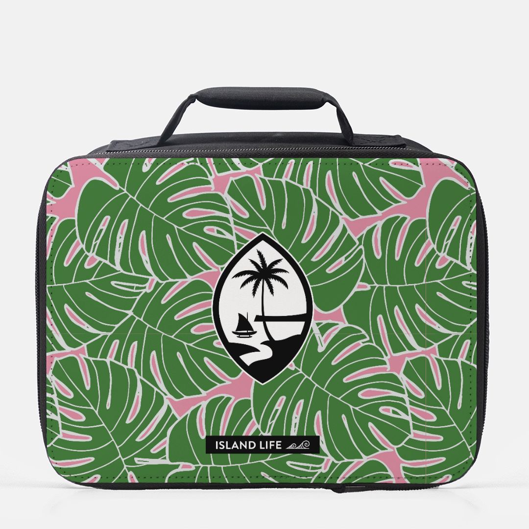 Guam Monstera Leaves Insulated Lunch Box