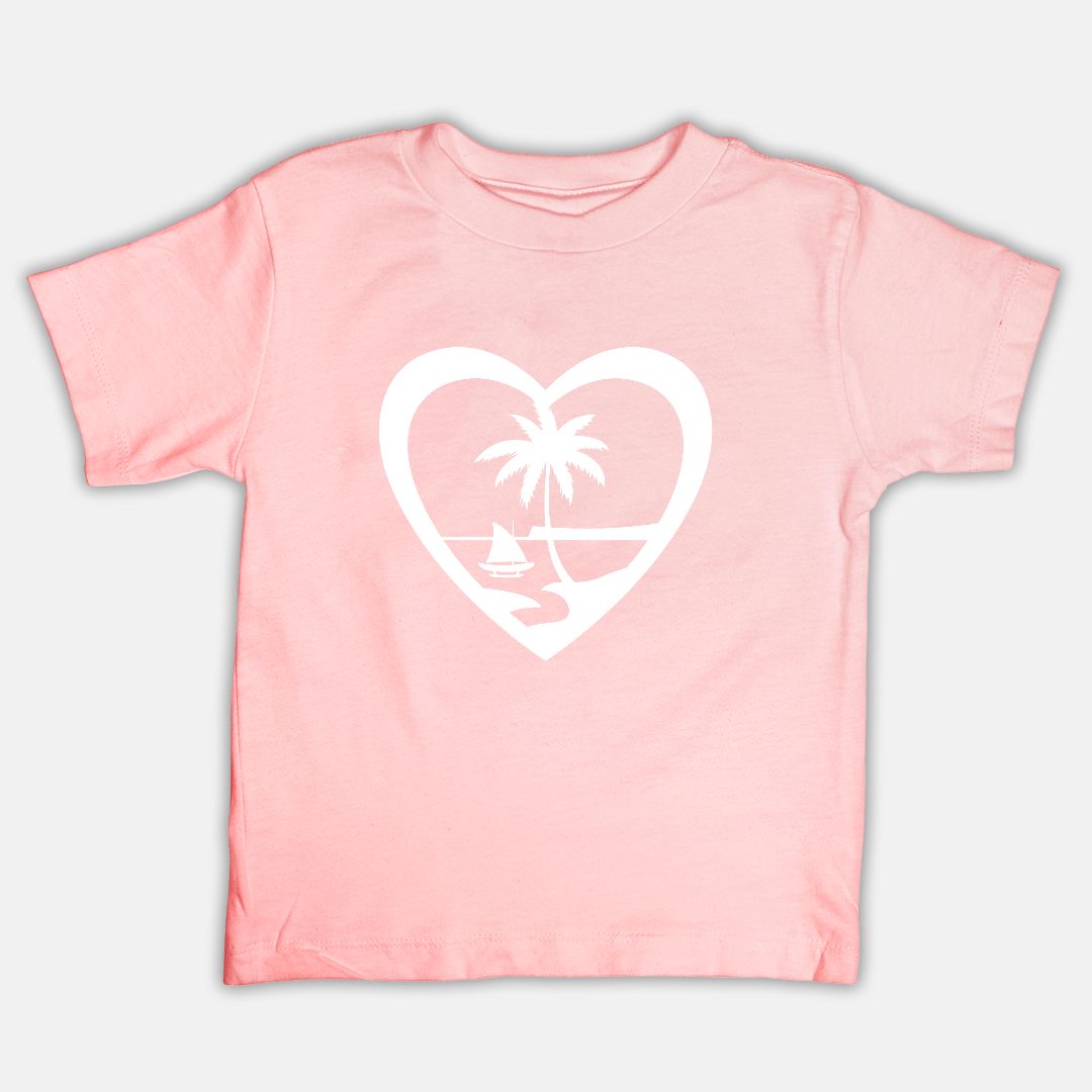 Heart Guam Toddler T-Shirt