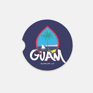 Tagged Guam Blue Sandstone Car Coaster