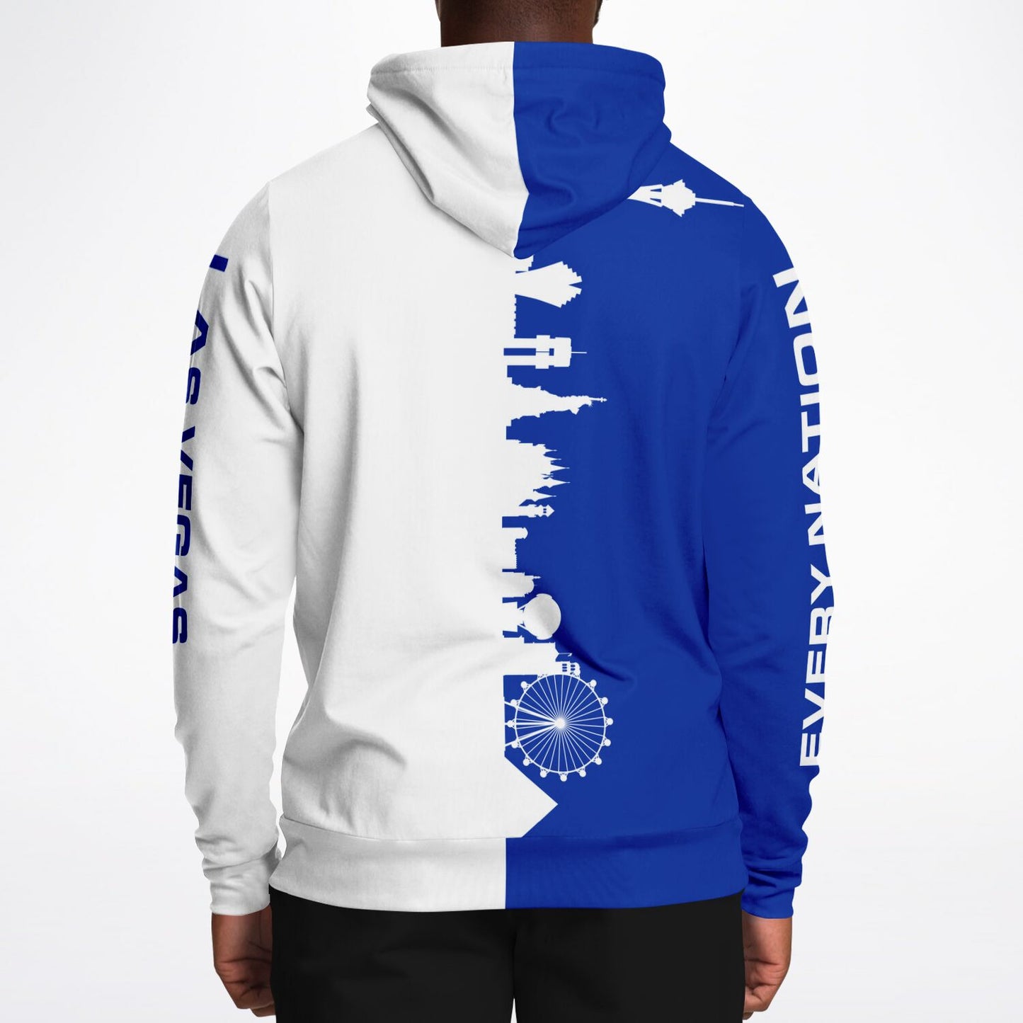 Every Nation Las Vegas Blue White Hoodie