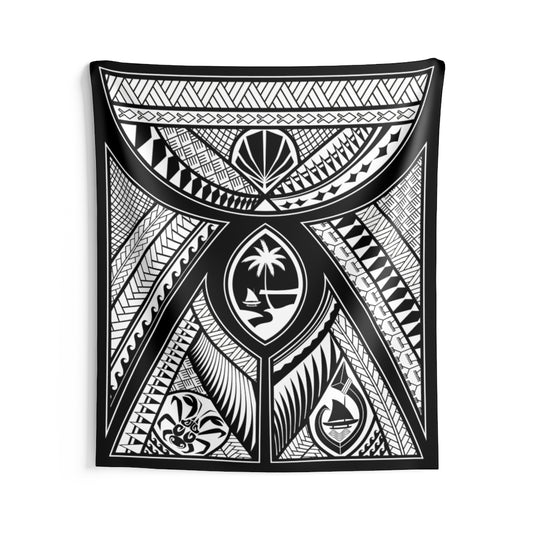 Guahan Modern Tribal Indoor Wall Tapestry