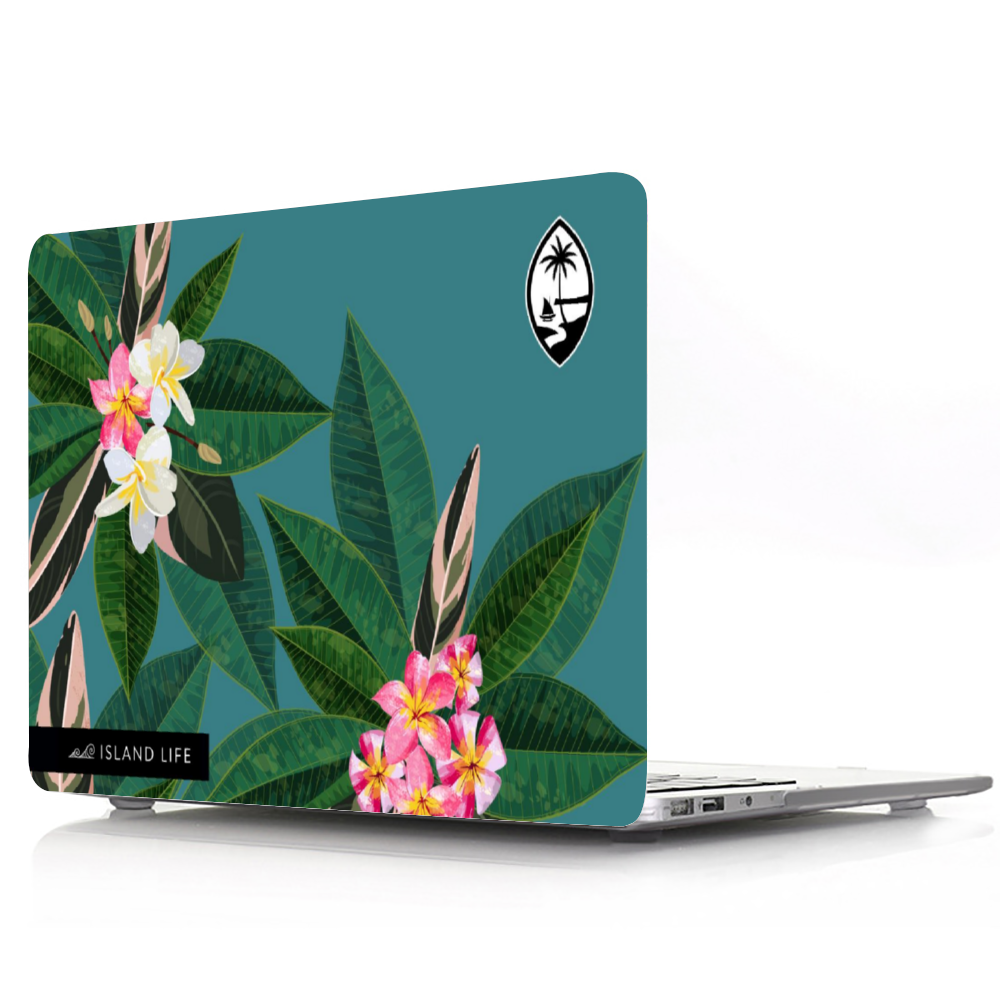 Guam Plumeria Flowers MacBook Protective Case Laptop Cover