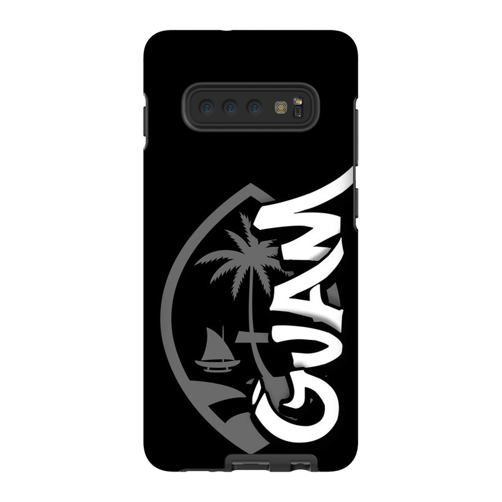 Guam Seal Tagged Gray Premium Glossy Tough Phone Case