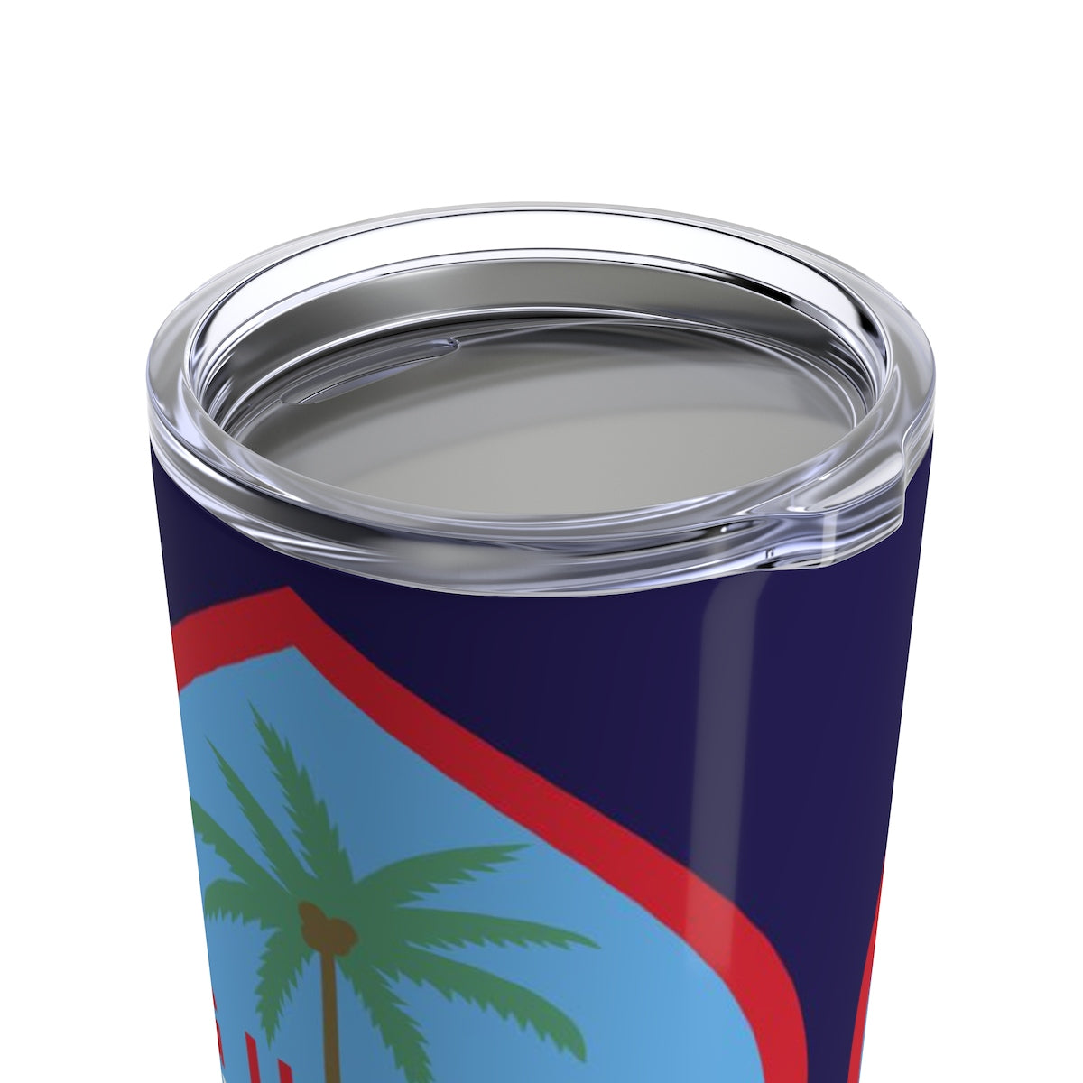 Guam Flag Allover Print 20oz Tumbler