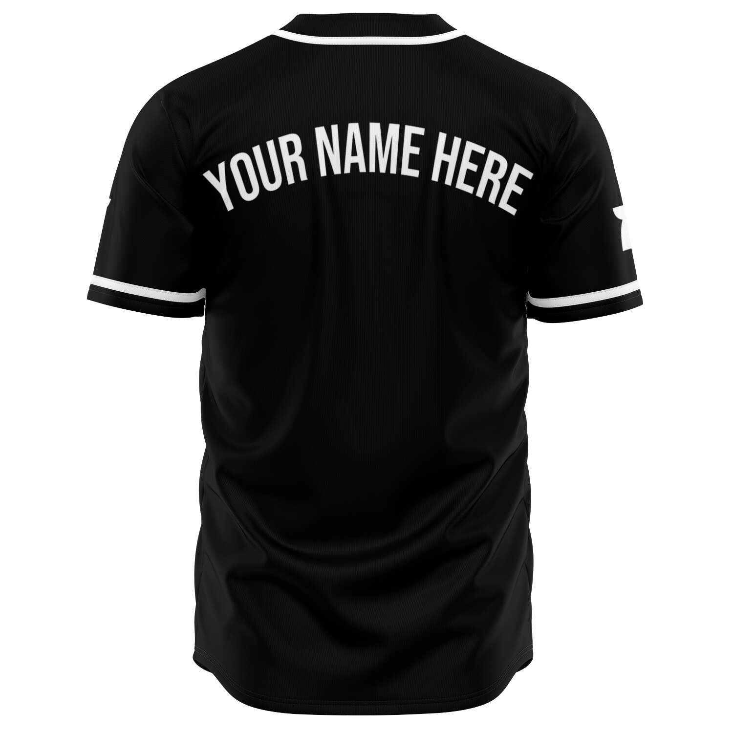 CNMI Saipan Black Baseball Jersey with Personalization